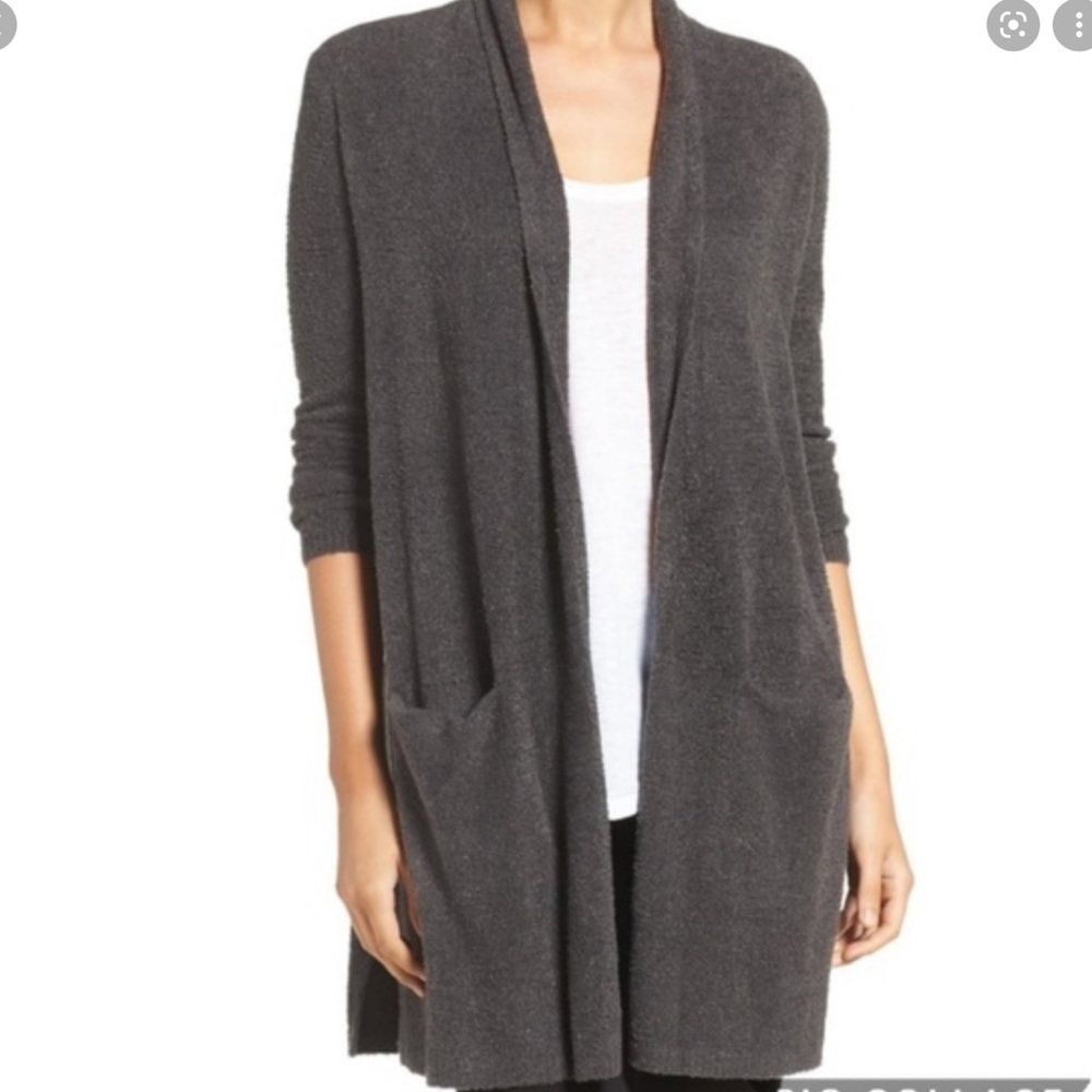 Barefoot Dreams Essential long Cardigan-style #428 size XL